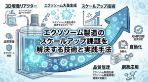 エクソソーム製造のスケールアップ課題を解決する技術と実践手法